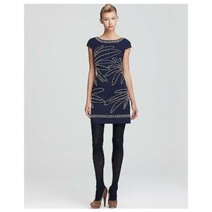 Lilly Pulitzer Navy Dress with Silver Accents